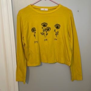Yellow Long Sleeve shirt